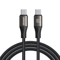  USB kabelis Joyroom SA25-CC5 USB-C to USB-C 100W 1.2m black 